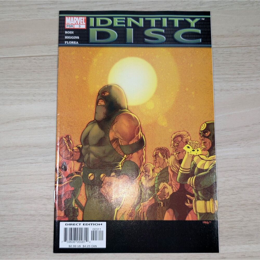 Marvel Identity Disc #3 (2004) Direct Edition Marvel Comics Rodi Higgins VF/NM